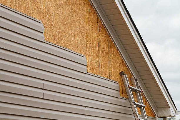 Professional Siding Repair technician working in Madison, OH